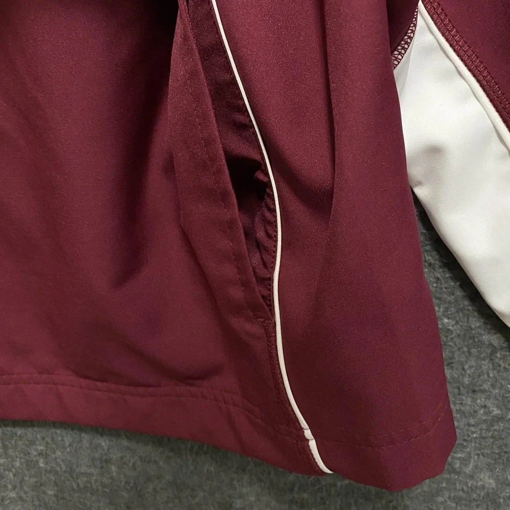 Bethune Cookman Wildcats Jacket Mens‎ XL Burgundy Nike Dri Fit Full Zip NCAA